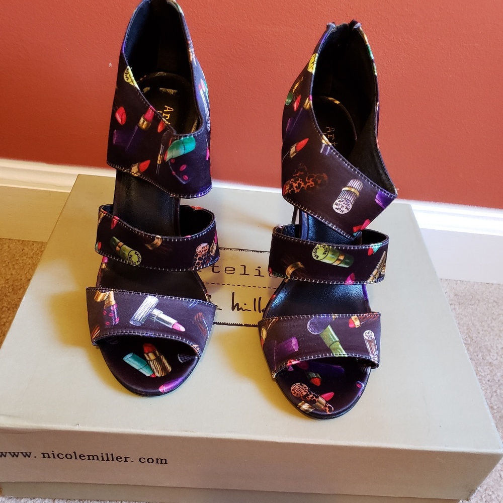Nicole Miller Lipstick Shoes